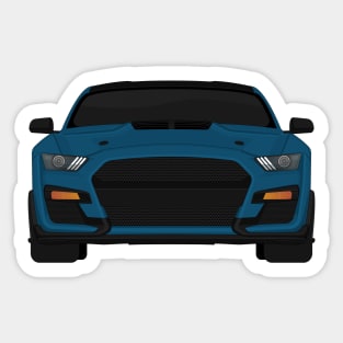 Shelby GT500 2020 Performance-Blue + Black roof Sticker